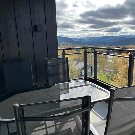 Riddertunets Utsikt Til Slettefjell * Beitostolen